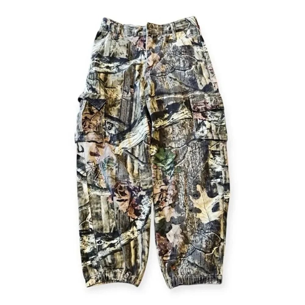 Mossy Oak Break Up Infinity Camouflage Camo Pants Boys Youth 10-12 (READ DESC)